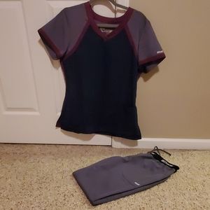 greys anatomy scrub set medium